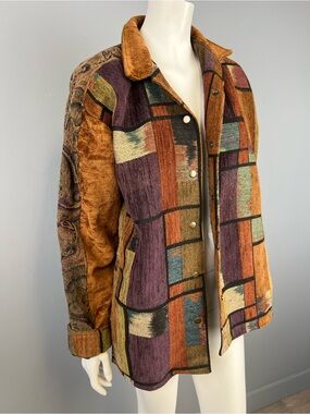 Vintage Villa Factory made in Canada Women's Jacket - Rustic Autumn Hues